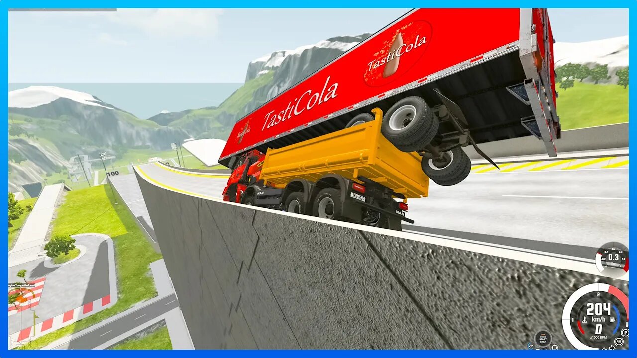 TruckFails | INSANE TRUCK JUMPS #266 – BeamNG.Drive