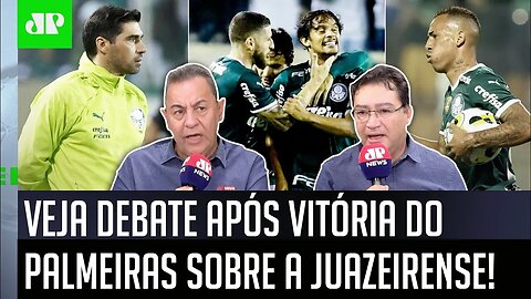 "O Palmeiras VENCEU OUTRA, e a VERDADE é que NINGUÉM..." Veja DEBATE após 2 a 1 na Juazeirense!