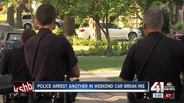 Prairie Village plagued by weekend car burglaries, four teens arrested