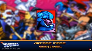 X-Men: Children of The Atom: Arcade Mode - Sentinel