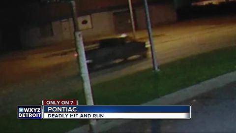 Surveillance cameras capture hIt and run outside Pontiac liquor store