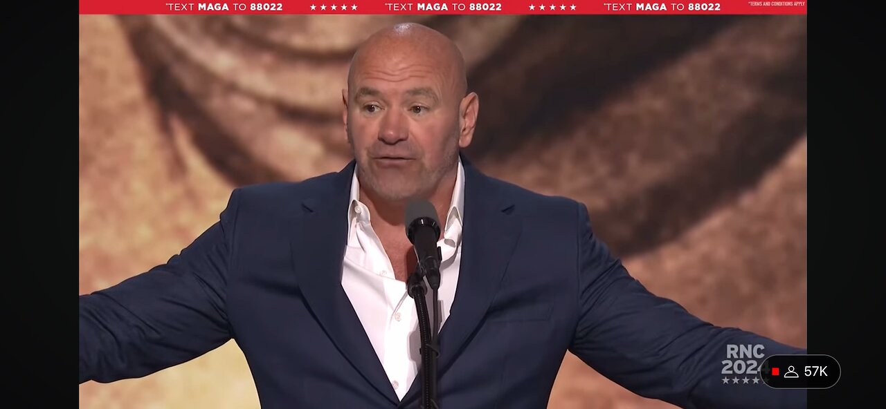 DANA WHITE REPUBLICAN NATIONAL CONVENTION