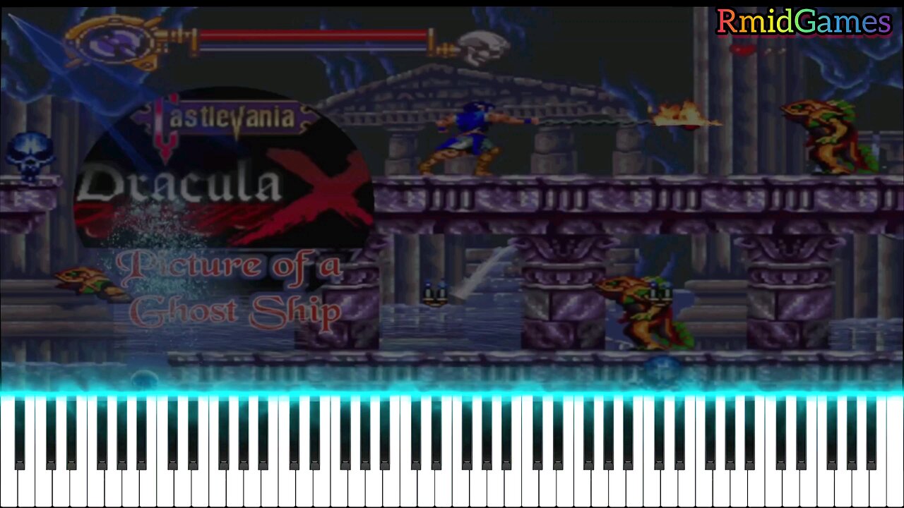 Dracula X - Picture of a Ghost Ship (MIDI)