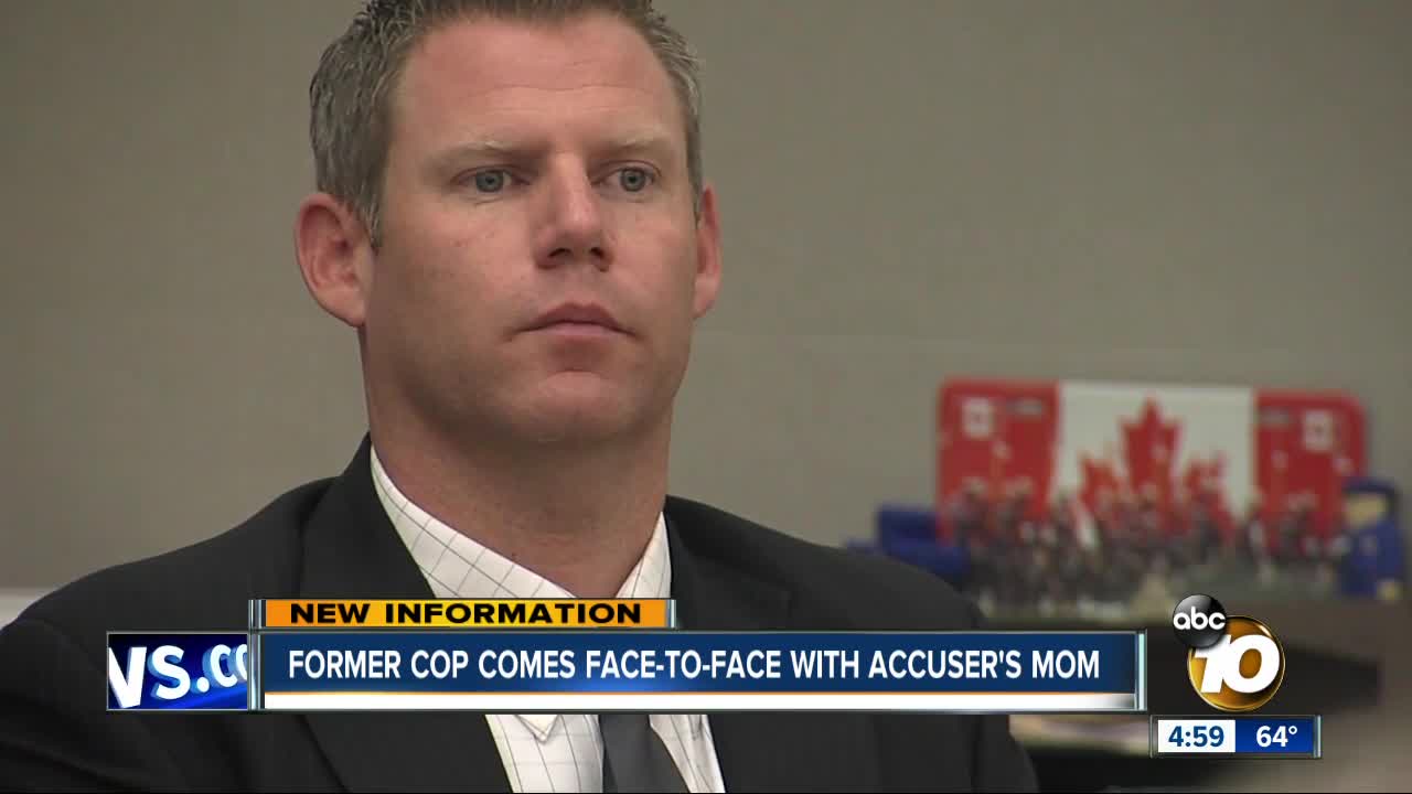 Former Yuma Police officer faces accuser in rape trial