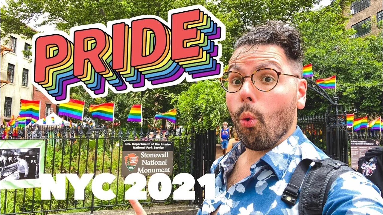 Exploring Greenwich Village on Pride 2021 🏳️‍🌈