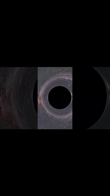 Falling Into a Blackhole Simulation