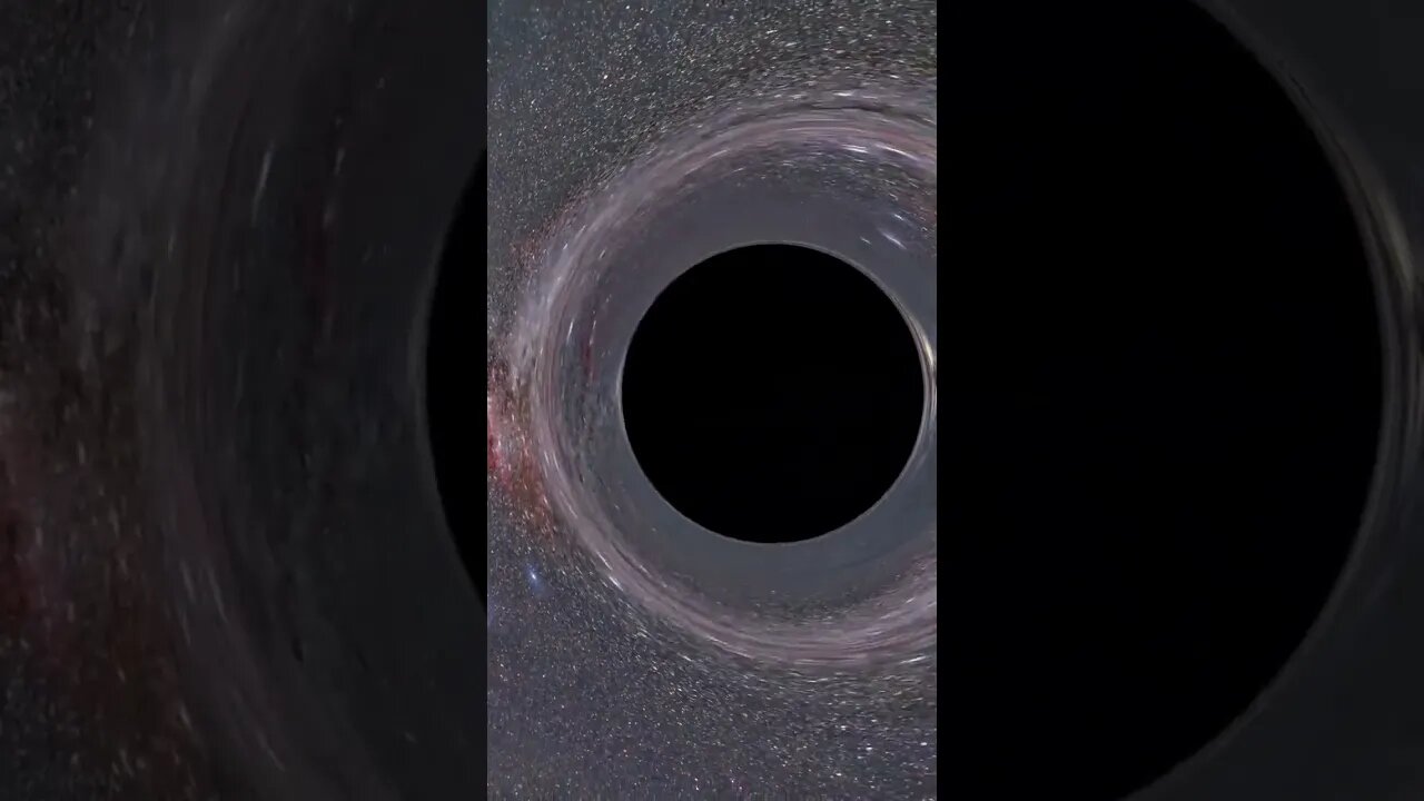 Falling Into a Blackhole Simulation