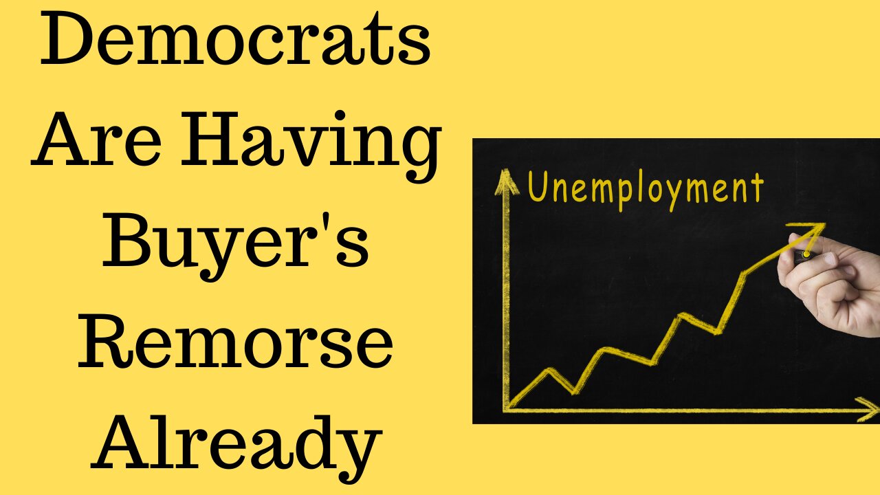 Democrats Have Buyer's Remorse And Conservatives Have Had Enough