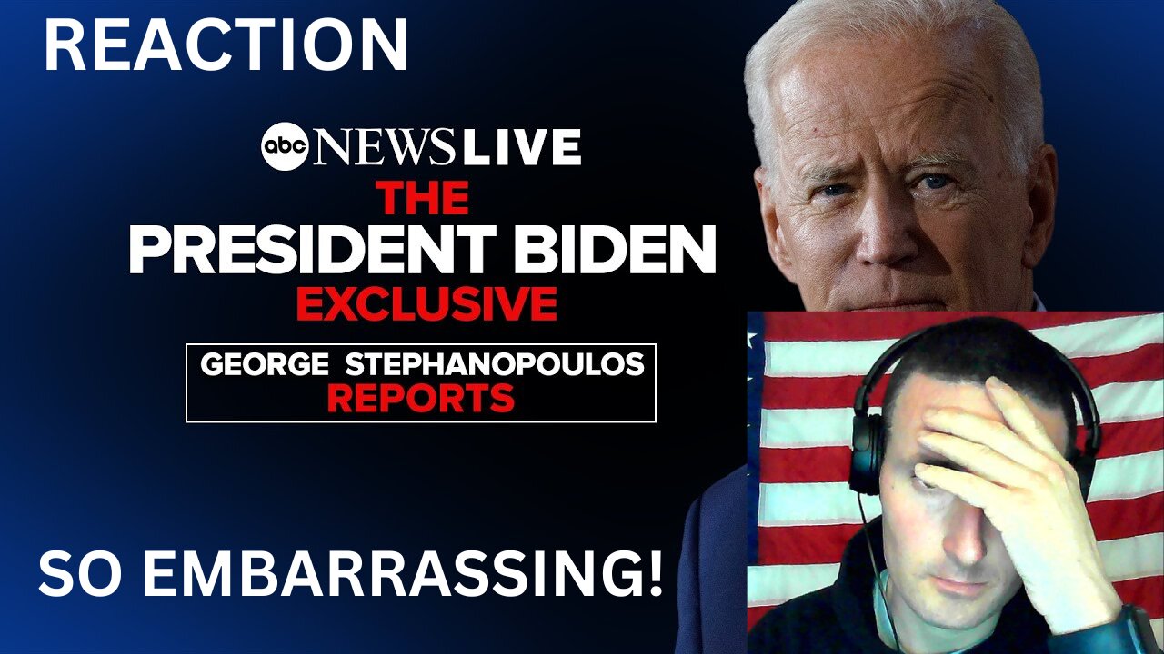 GEORGE STEPHANOPOULOS INTERVIEWS JOE BIDEN | ((CRAZY REACTION)).