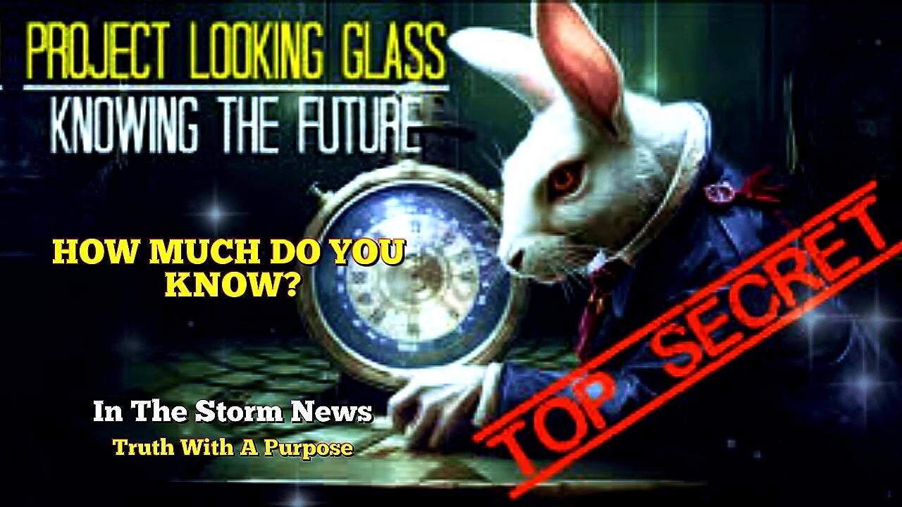 ITSN presents: 'PROJECT LOOKING GLASS KNOWING THE FUTURE: HOW MUCH DO YOU KNOW?' 7/5