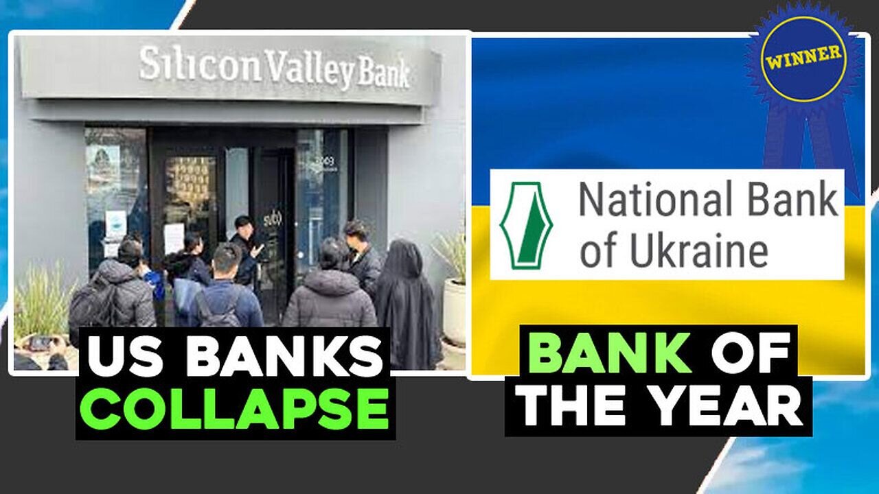 US BANK RUN As UKRAINE Win BANK OF YEAR Award