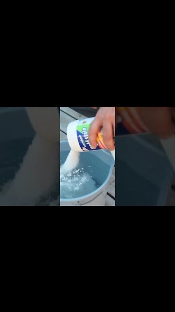 Brighten a Deck Without Bleach #shorts