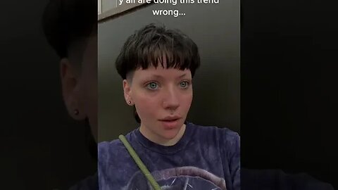 Y'all Are Doing This Trend Wrong Video By Bleachkink #Shorts