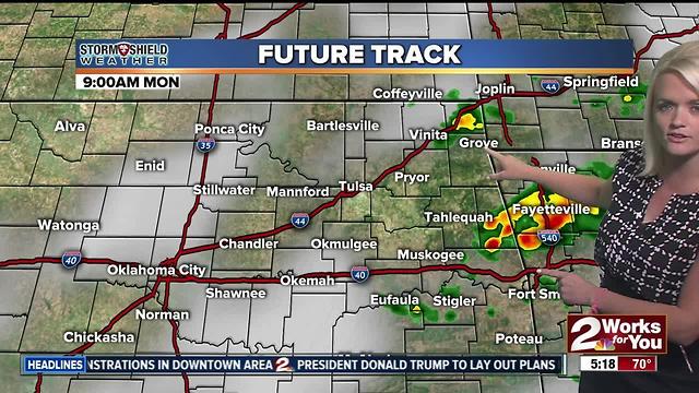 2 Works for You Monday Morning Weather Forecast