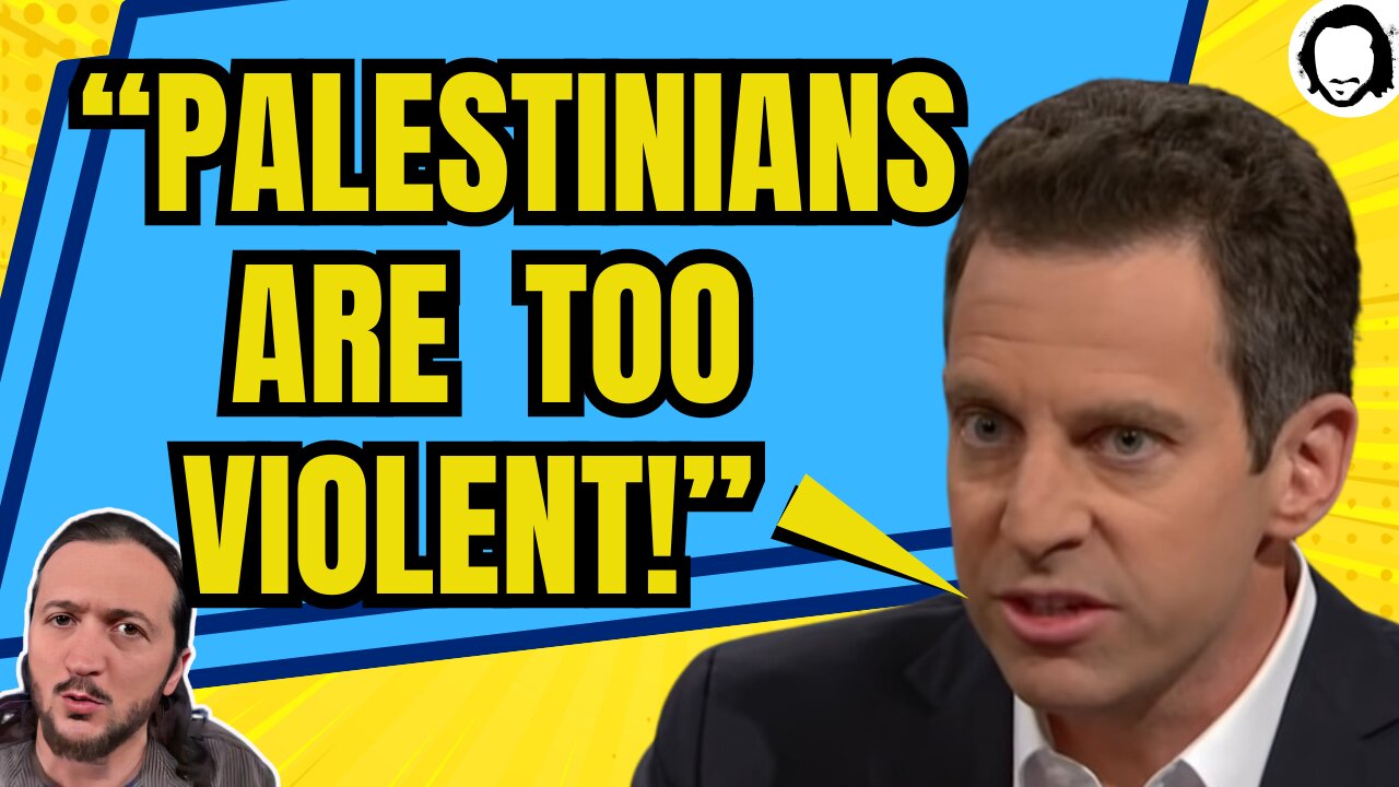 Sam Harris' LIES Exposed As He Defends Israel! (Part 2)