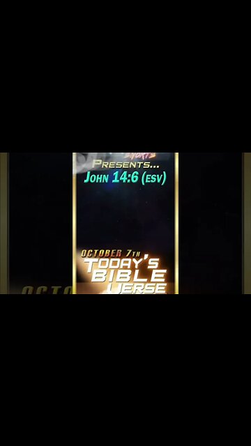 10.07.2022 | STORM MINISTRIES | Daily Bible Verse | JOHN 14:6 (ESV) | #shorts