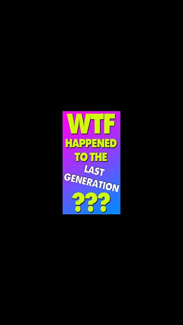 WTF happened to the "Last Generation"?