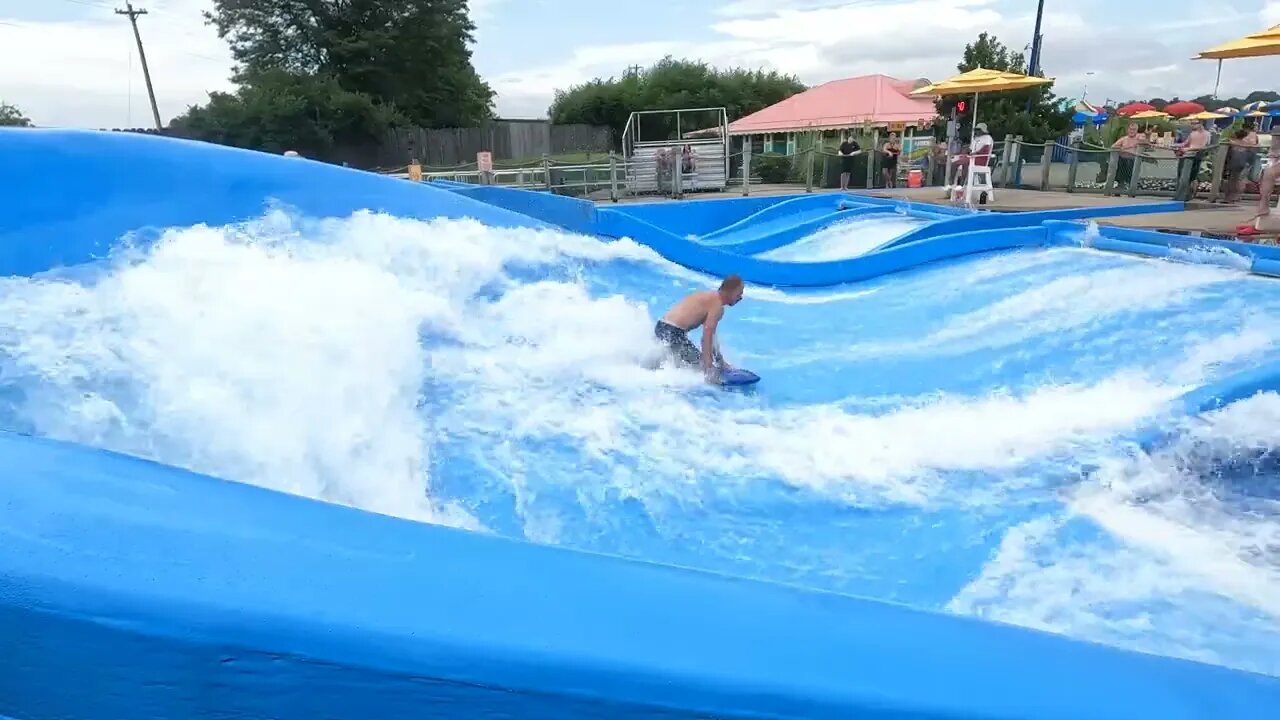 flowrider - Scott - 4 at Soak City, Kings Island