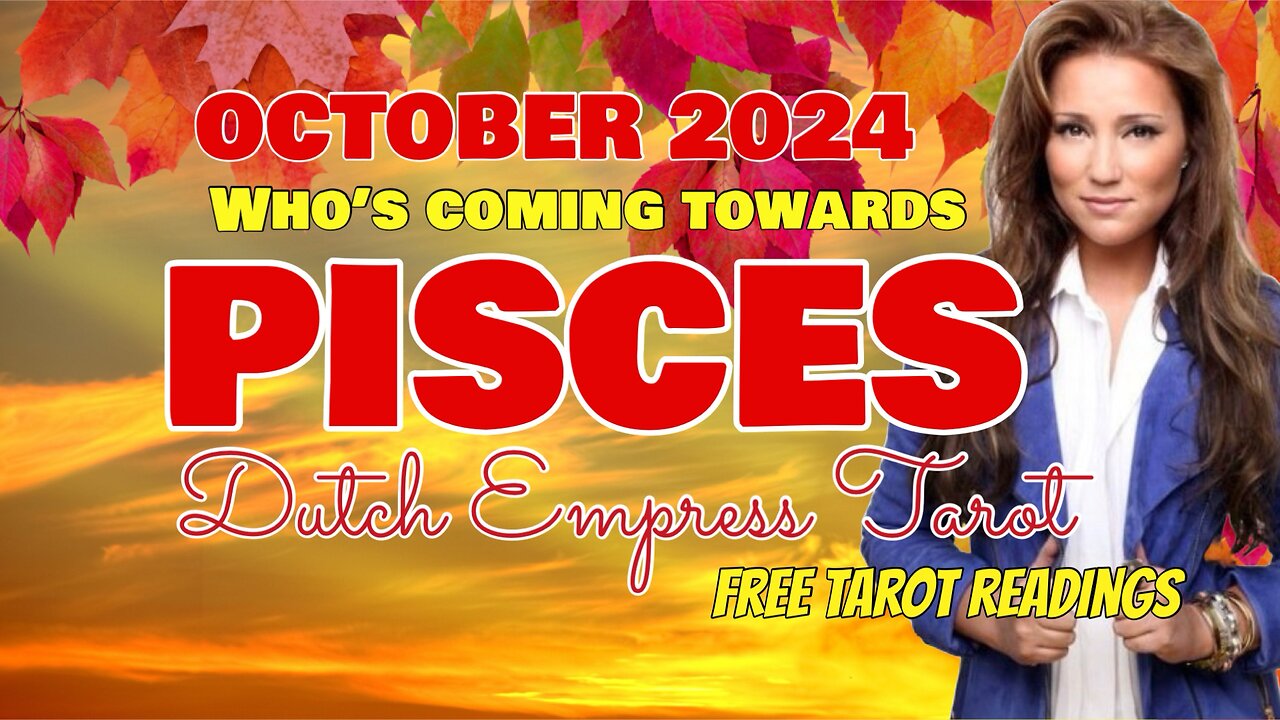 PISCES ♓️ Who’s coming towards you in October 🍁2024?💕Monthly Love Tarot Reading➕Extended BONUS 💫