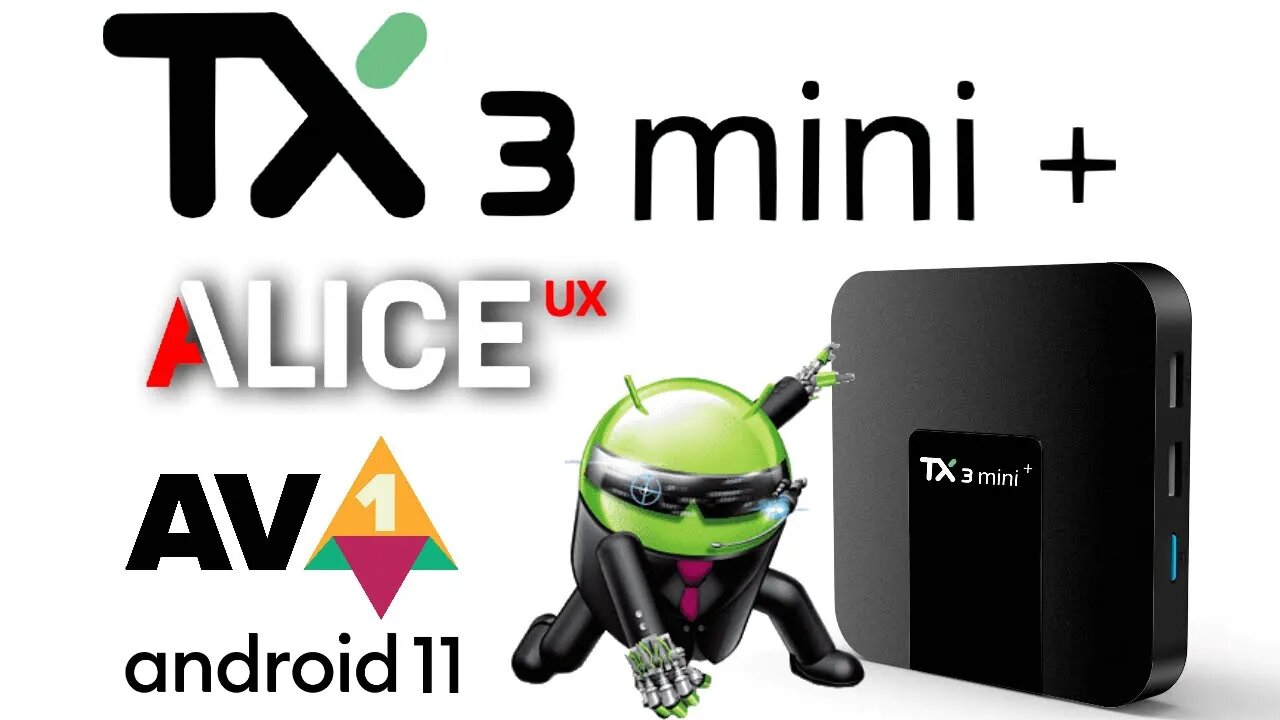 New!!! Tanix TX3 Mini Plus Android 11 Amlogic S905W TV Box