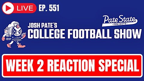 Ep 551: Week 2 Reaction Show | Texas Rolls Michigan | Notre Dame & Auburn What?! | Early Best Bets