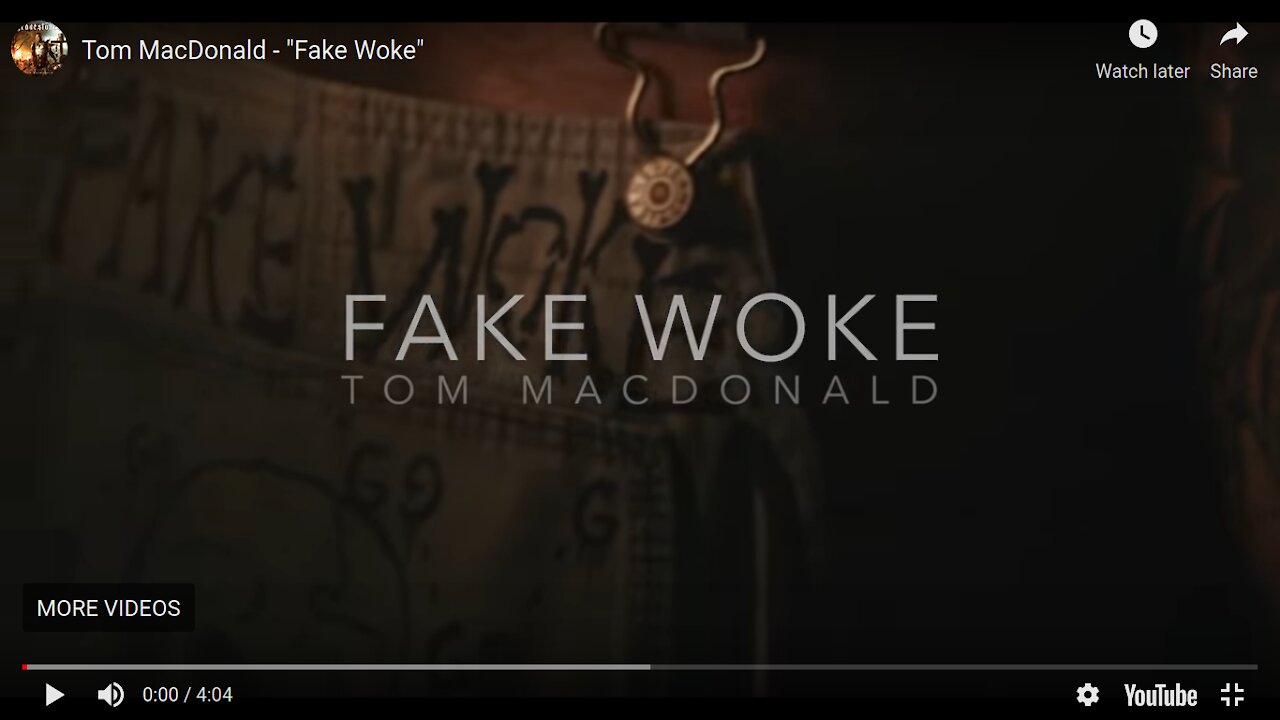 Tom MacDonald - 'Fake Woke'