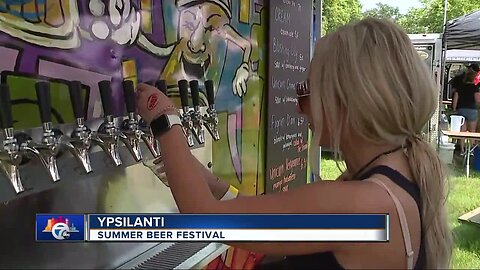 Thirsty? So are we... We're heading to the summer beer festival in Ypsilanti Friday