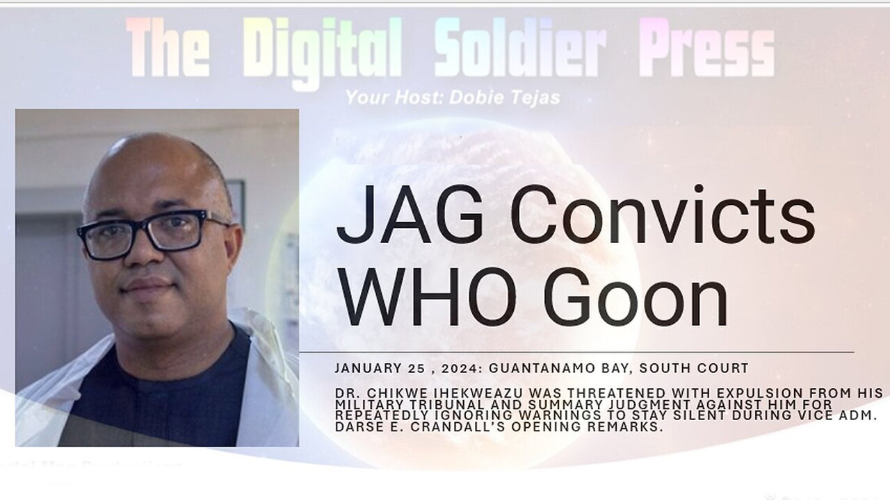 JAG Convicts WHO Goon of Treason