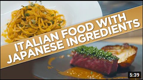 This Chef Creates Italian Dishes with Japanese Ingredients: terra Tokyo Italian