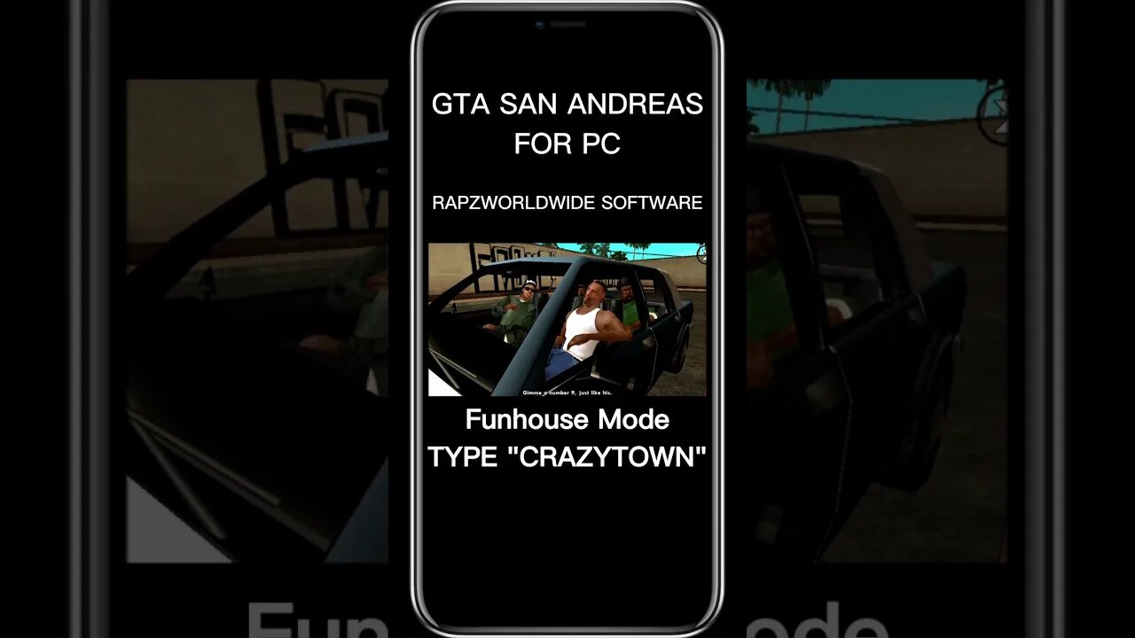 GTA: San Andreas - Funhouse Mode (Cheat for PC)