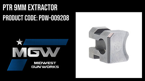 PTR 9mm Extractor - PDW-009208