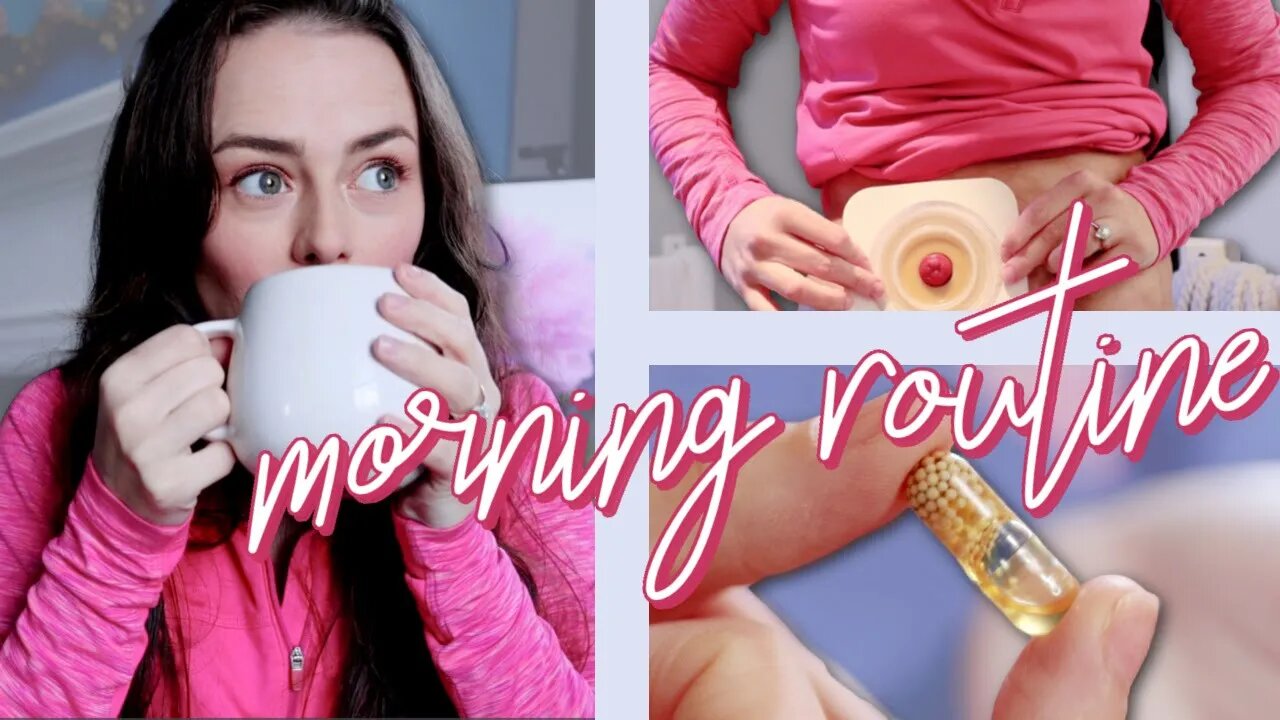 My Morning Routine with an Ostomy & Crohn's Disease | Let's Talk IBD