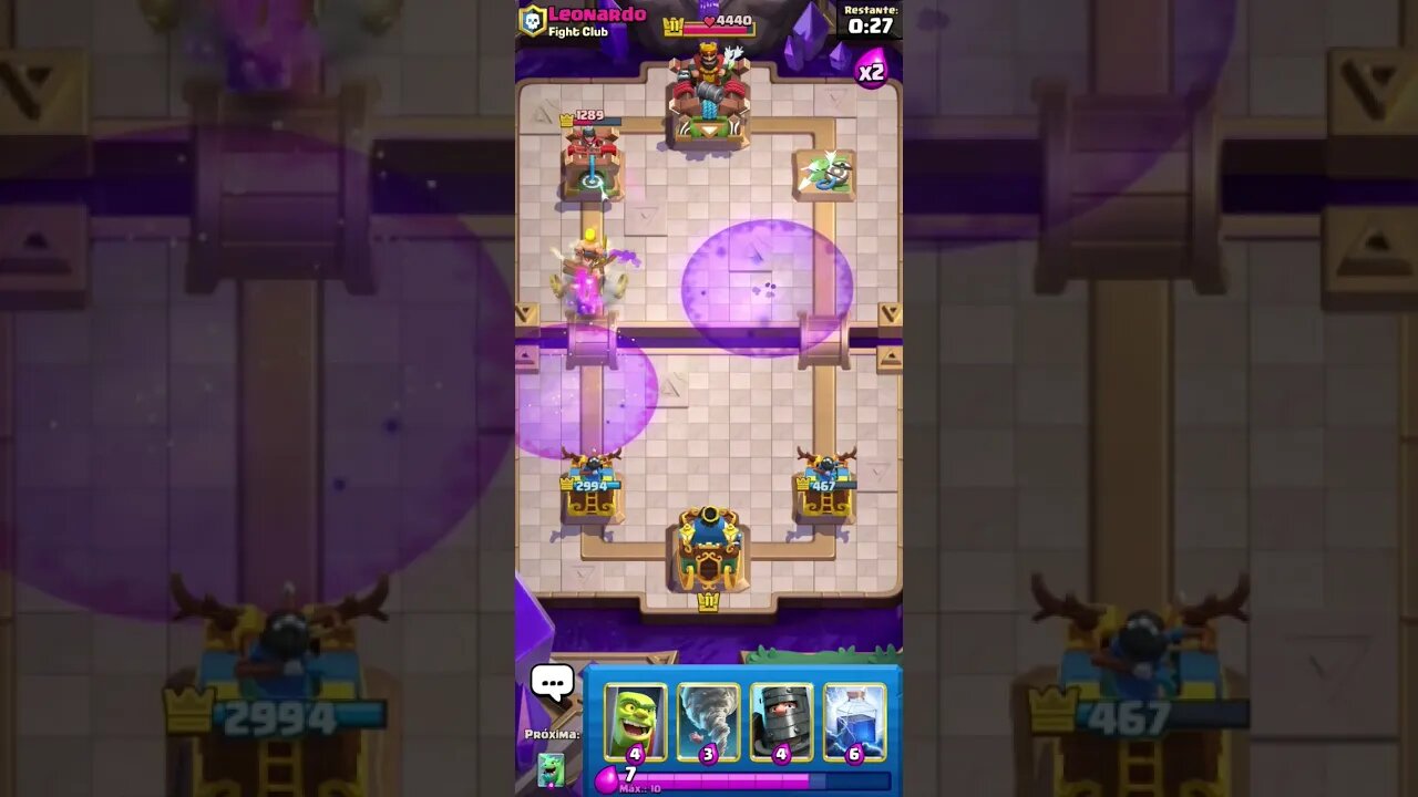 CLASH ROYALE SHORTS #133 - SÓ TEM PARTIDA TOP