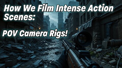 Camera Rig for POV Action Shots. Learn how it's done. #blackmagiccamera #cinematography #filmmaking