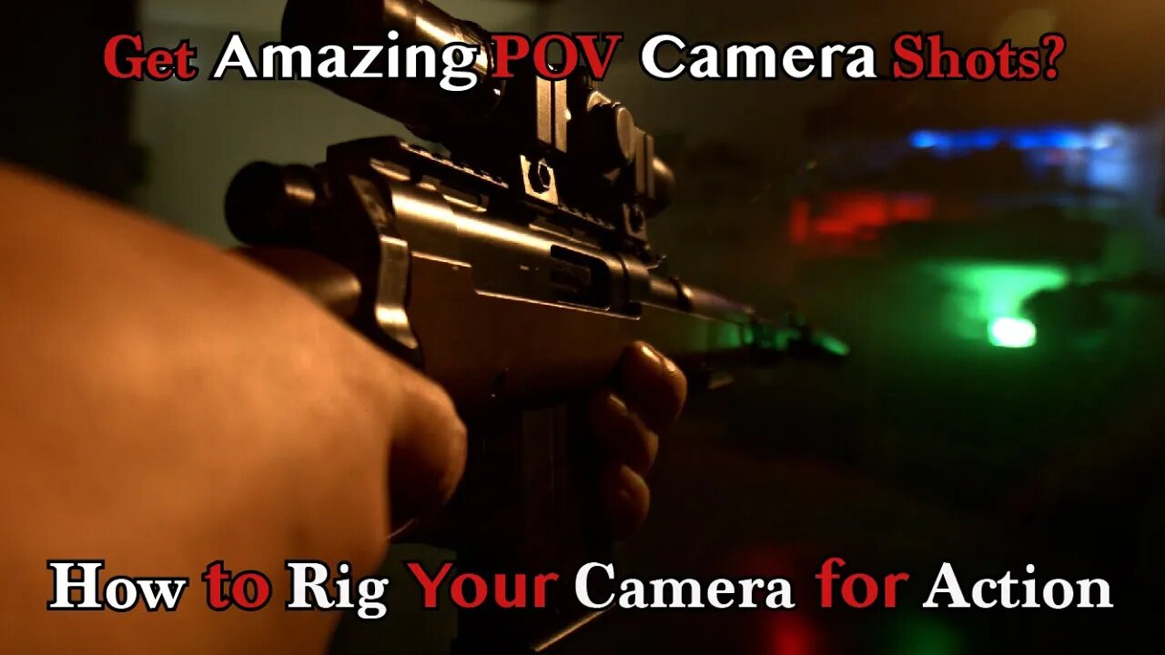 Camera Rig for POV Action Shots. Learn how it's done. #blackmagiccamera #cinematography #filmmaking