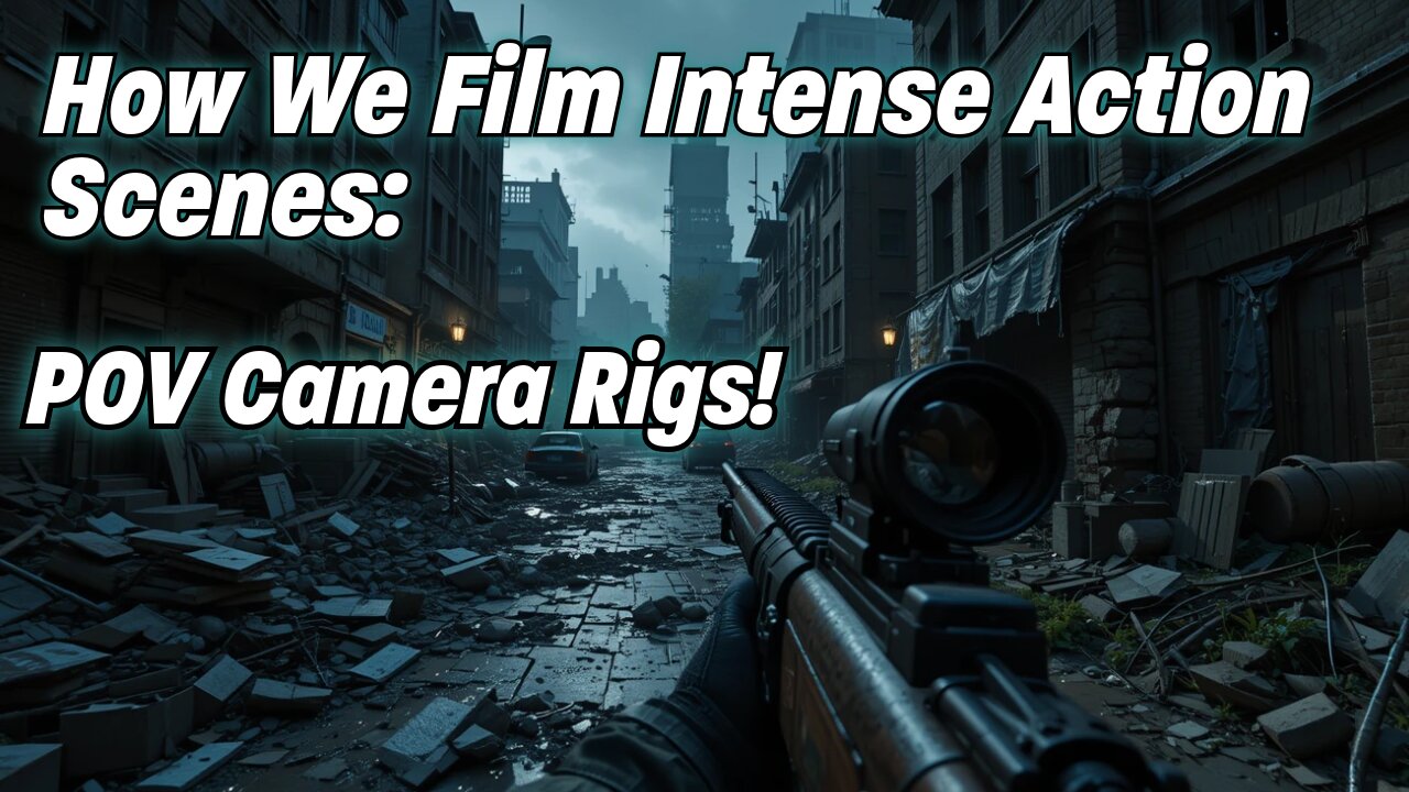 Camera Rig for POV Action Shots. Learn how it's done. #blackmagiccamera #cinematography #filmmaking