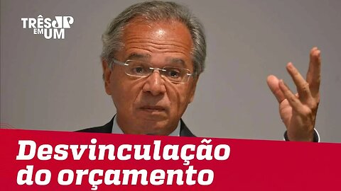 Guedes diz ter pronta PEC para desvinculação do Orçamento