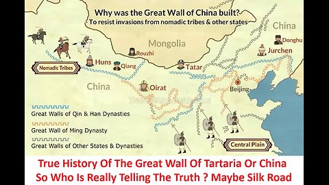 True History Of The Great Wall Of Tartarian Or China - So Who Is Telling The Truth ?
