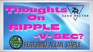 Thoughts On Ripple V SEC