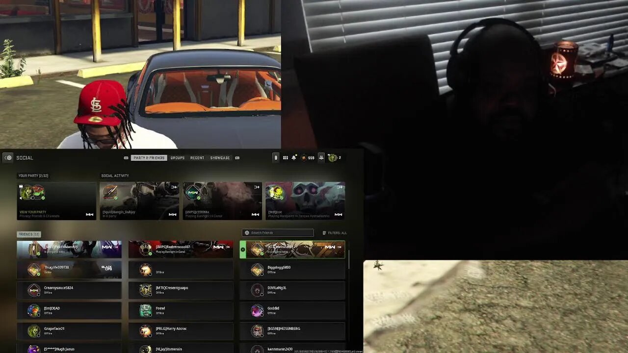 @Johnfatboy7gaming @twinstar512 @CERTIFIEDVENOM5289 @NIIRVANA #kneecapgang #KCG WARZONE2.0