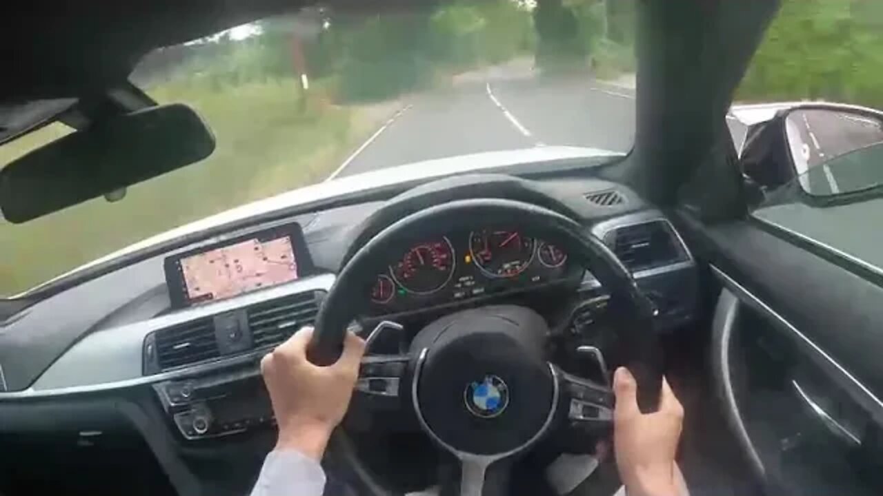 400 HORSEPOWER BMW BACK ROAD ATTACK