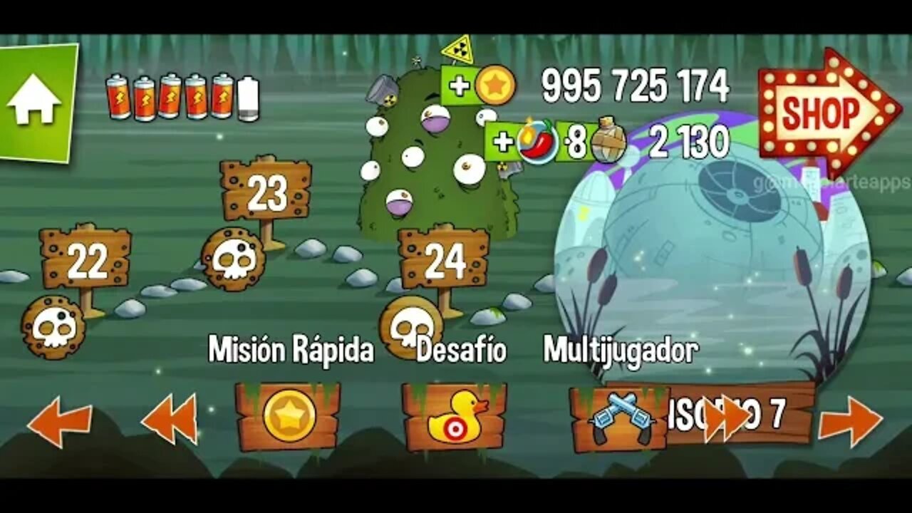 swamp attack capitulo 6 y 7 episodio cráneo 23 y 24 episodio 1 al 3