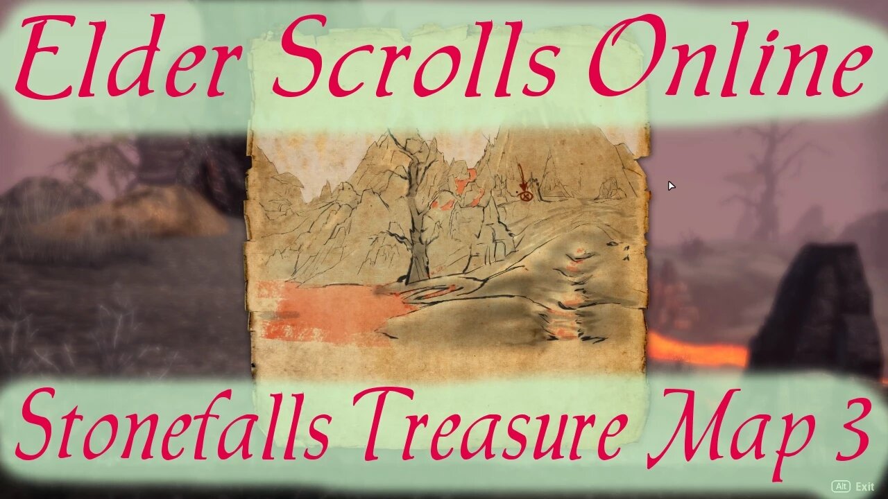 Stonefalls Treasure Map 3 [Elder Scrolls Online]