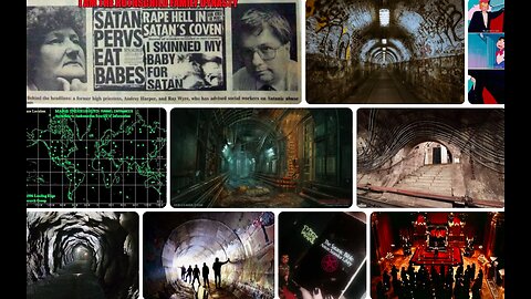 Levels of Underground Tunnels + Horrific Reality of What is Done to Kids in the Satanic System