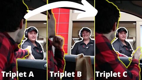 TRIPLET DRIVE THRU PRANK PT 2!