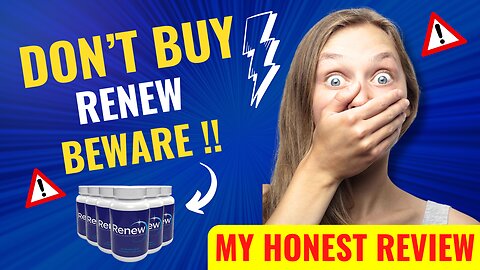 RENEW - (⚠️❌✅ DON’T BUY?!⛔️❌😭) - Review 2024 - Buy Renew Reviews #renew #renewsupplement