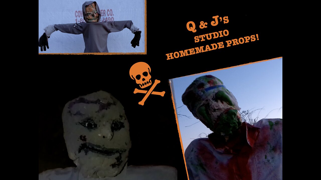 Welcome to the Q&J Studio! - Homemade Halloween props!