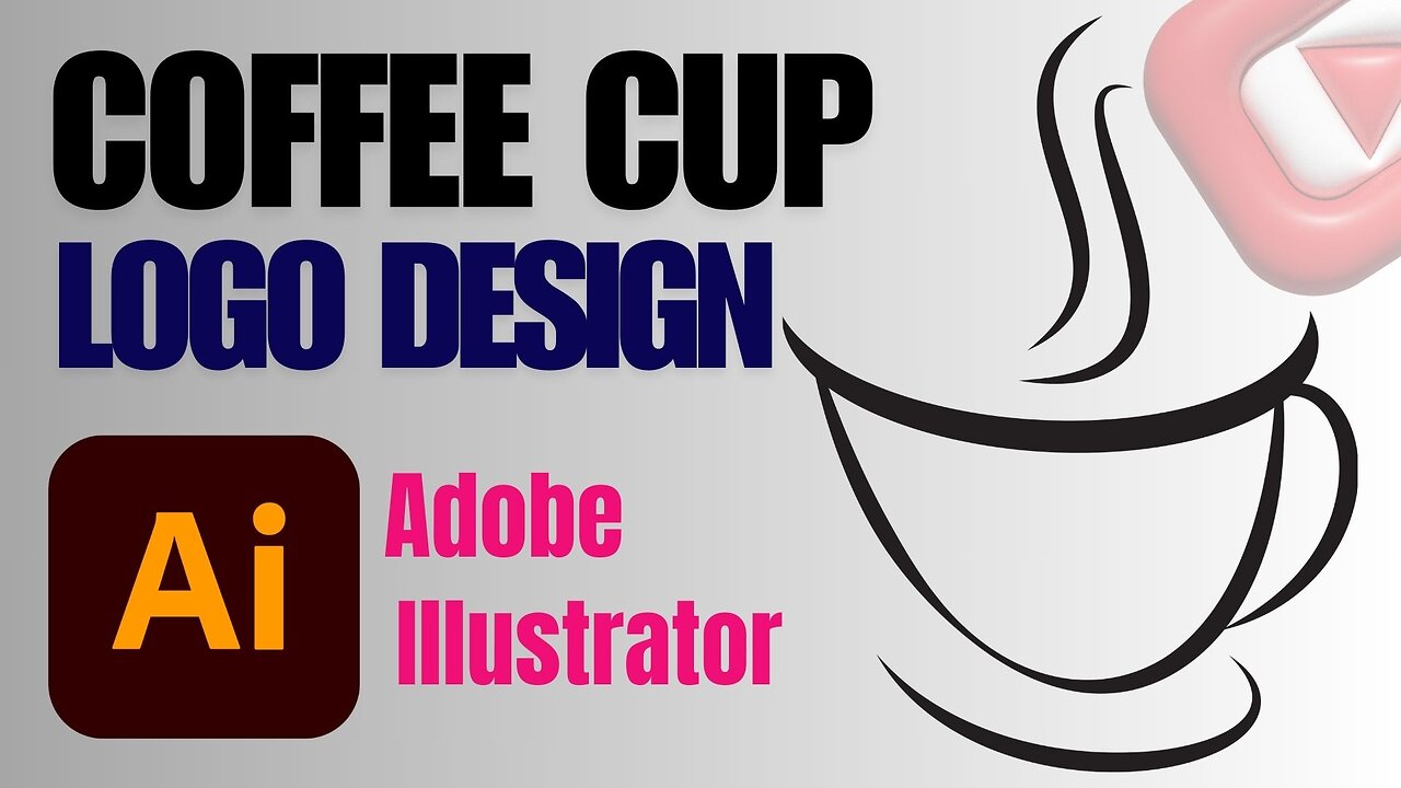 Elegant Coffee Cup Logo Design | Perfect Logo for Coffee Shops and Cafes