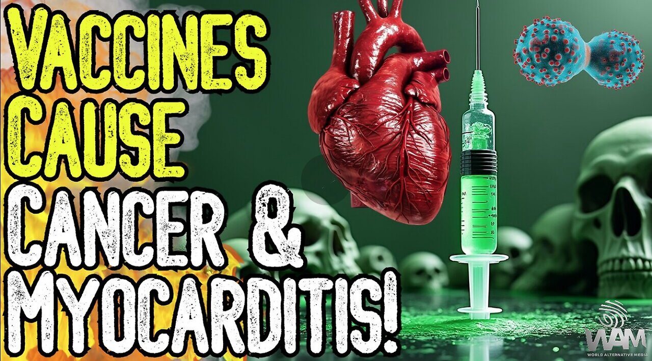 MEDIA SHOCKED: VACCINES CAUSE CANCER & MYOCARDITIS! - Rise Of Heart Attacks In Young People Exposed