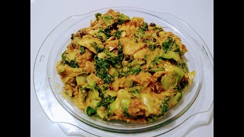 Braised CHICKEN WITH ESCAROL AND CORN CREAM